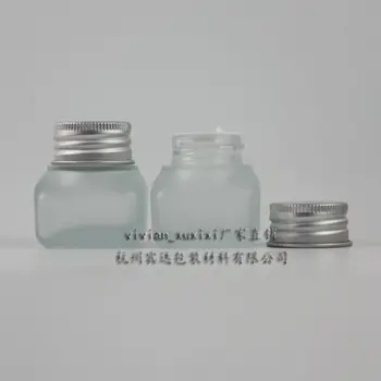 15g clear frosted square glass cream jar with silver lid, 15g cosmetic jar,packing for sample/eye cream,15g mini glass bottle
15g clear frosted square glass cream jar with silver lid, 15g cosmetic jar,packing for sample/eye cream,15g mini glass bottle