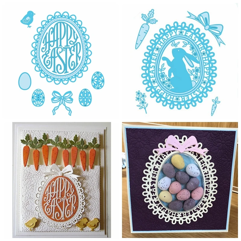 Happy Easter Egg Rabbit Metal Cutting Dies Stencils for DIY Scrapbooking Photo Album Decorative Embossing Card Crafts Die Cut
Happy Easter Egg Rabbit Metal Cutting Dies Stencils for DIY Scrapbooking Photo Album Decorative Embossing Card Crafts Die Cut