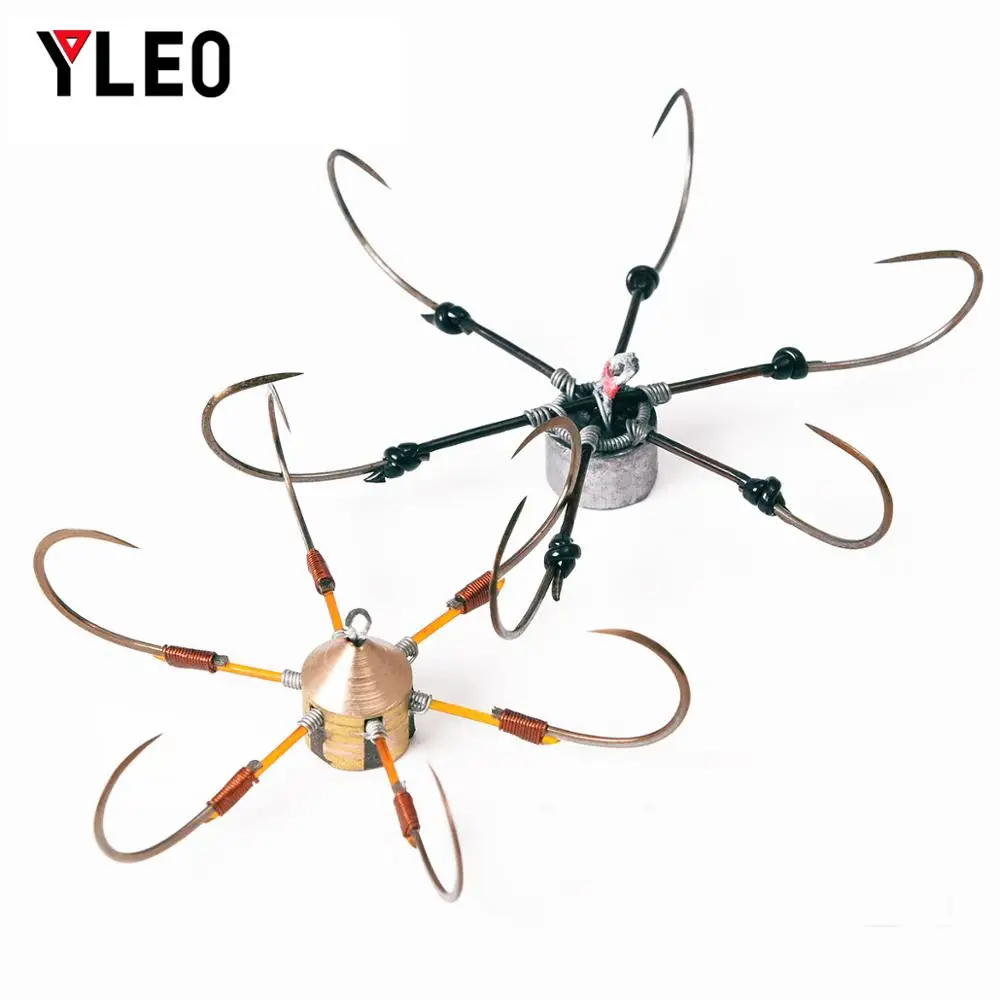 YLEO Fishing Hooks Hexagon Side Anchors Blade High Carbon Steel Lead Copper Pendant Fishing Accessories Carp Fishing Barbed
YLEO Fishing Hooks Hexagon Side Anchors Blade High Carbon Steel Lead Copper Pendant Fishing Accessories Carp Fishing Barbed