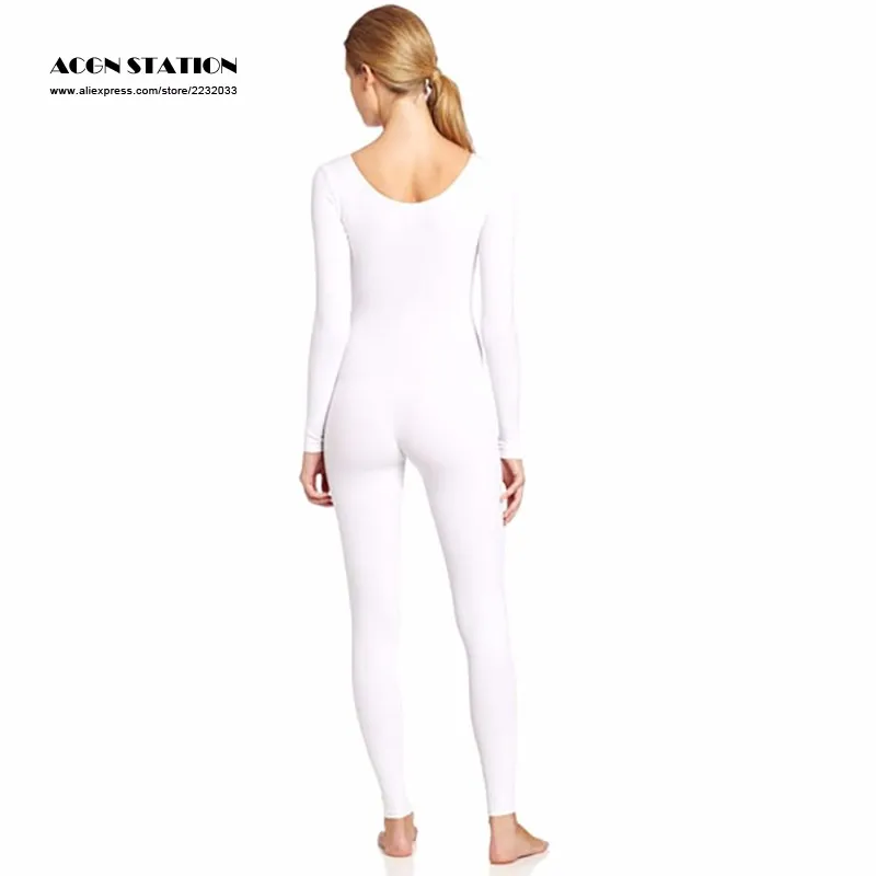 Cosplay&ware White Nude Black Yoga Slim Fit Trendy Spandex Jumpsuit For Women Colorful Bodysuit Ship Out In 24 Hours 13 Cosplay&ware White Nude Black Yoga Slim Fit Trendy Spandex Jumpsuit For Women Colorful Bodysuit Ship Out In 24 Hours -Zentai shop online