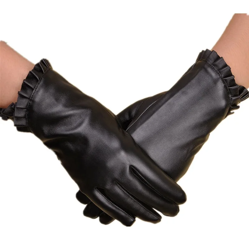 Plus Velvet Warm Faux Leather Winter Gloves For Women Touch Screen Gloves New Faux Genuine Leather Mittens Female Gloves Winter
Plus Velvet Warm Faux Leather Winter Gloves For Women Touch Screen Gloves New Faux Genuine Leather Mittens Female Gloves Winter