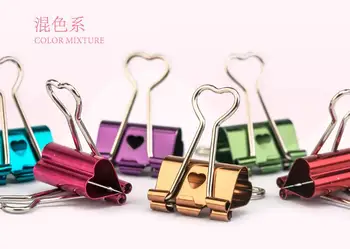 Japan OHTO Color Hollow Heart Clip Long Tail Clip File Folder Simple Metal Swallows Clip
Japan OHTO Color Hollow Heart Clip Long Tail Clip File Folder Simple Metal Swallows Clip