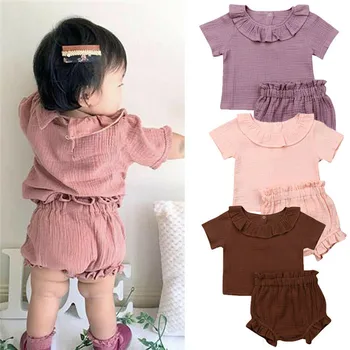PUDCOCO Newest Summer Infant Kids Baby Girl Sets Cotton Outfit Set T-shirt Tops+Shorts Kids Casual Clothes 0-24M
PUDCOCO Newest Summer Infant Kids Baby Girl Sets Cotton Outfit Set T-shirt Tops+Shorts Kids Casual Clothes 0-24M