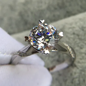 Bonsoir Moissanite Solid 9K 1.5Ct White Gold Engagement Ring Women Anniversary Gift Wedding Bands
Bonsoir Moissanite Solid 9K 1.5Ct White Gold Engagement Ring Women Anniversary Gift Wedding Bands