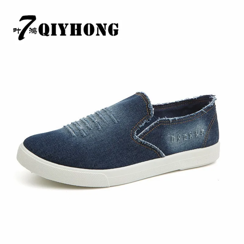QIYHONG (7 Ye Hong) 2017 Spring And Summer Men'S Canvas Casual Shoes Fashion Breathable Feet Denim Men'S Shoes (Size 39-44)
QIYHONG (7 Ye Hong) 2017 Spring And Summer Men'S Canvas Casual Shoes Fashion Breathable Feet Denim Men'S Shoes (Size 39-44)