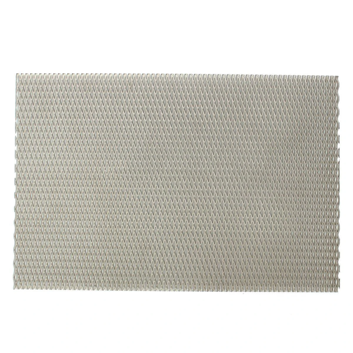 1pc Mayitr Practical Metal Titanium Mesh Sheet Heat Corrosion Resistance Silver Perforated Expanded Plate 200mm*300mm*0.5mm