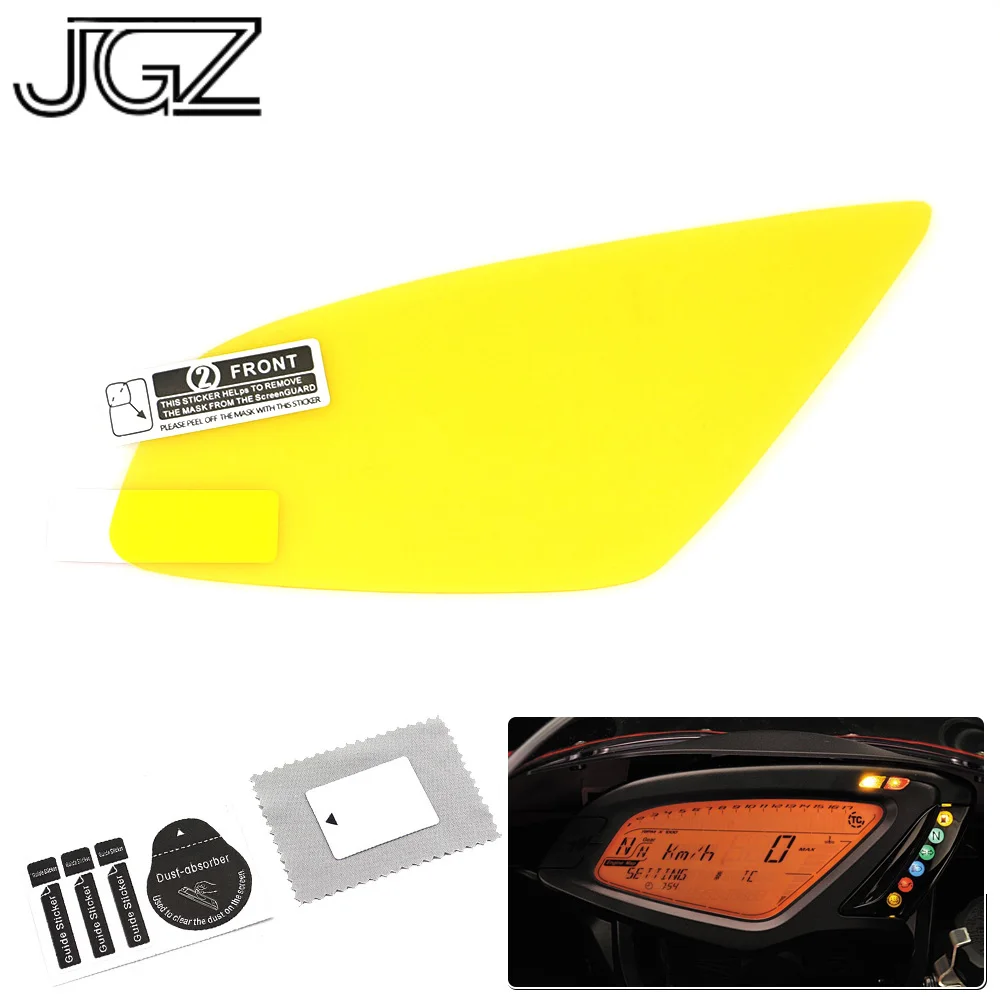 For MV GUSTA BRUTALE 675 Dragster 800 800RR 2015 - 2018 Motorcycle TPU Speedometer Screen Protector Gauge Anti-glare Film 6H
For MV GUSTA BRUTALE 675 Dragster 800 800RR 2015 - 2018 Motorcycle TPU Speedometer Screen Protector Gauge Anti-glare Film 6H