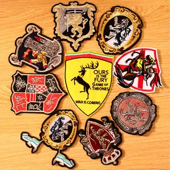 DIY Badges Iron on Patches On Clothes Embroidered Patches For Clothing Tactical Patch Military Game Of Thrones Patch Appliques
DIY Badges Iron on Patches On Clothes Embroidered Patches For Clothing Tactical Patch Military Game Of Thrones Patch Appliques