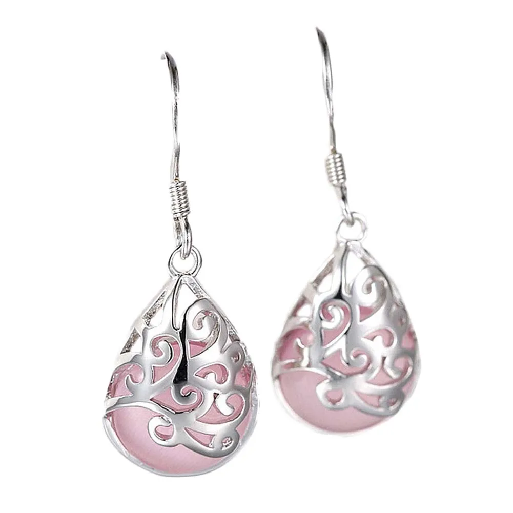 Silver Color Pendants Female Models Love The Fountain Moonlight Opal Fashion Jewelry Elegant Jewelery
Silver Color Pendants Female Models Love The Fountain Moonlight Opal Fashion Jewelry Elegant Jewelery