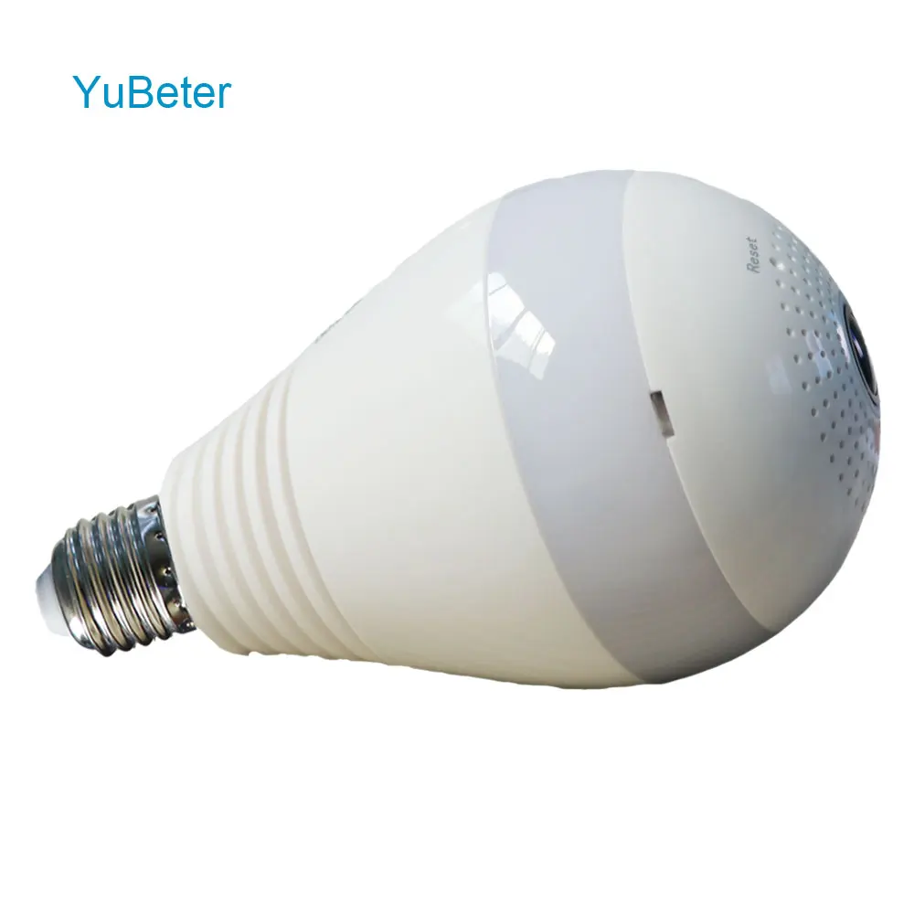 YuBeter HD 960p 360 Panoramic wifi Camera Lamp Bulb Light Fisheye Security Cameras Wireless Surveillance Night Vision
YuBeter HD 960p 360 Panoramic wifi Camera Lamp Bulb Light Fisheye Security Cameras Wireless Surveillance Night Vision