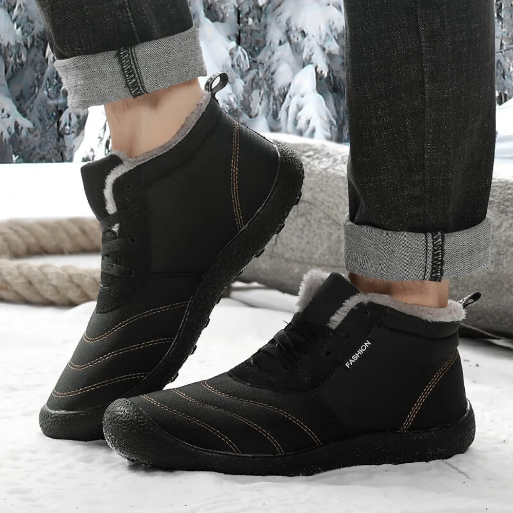 2018 Winter new warm snow boots men's casual Korean fashion comfortable round head zipper men's shoes Size 39-45 Nov21
2018 Winter new warm snow boots men's casual Korean fashion comfortable round head zipper men's shoes Size 39-45 Nov21