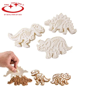 StarLinkStar. 3pcs/set Dinosaur Cookies Cutter Biscuit Mould Set Baking Tools Cutter Tools Cake Decoration Bakeware Mold Kitchen
StarLinkStar. 3pcs/set Dinosaur Cookies Cutter Biscuit Mould Set Baking Tools Cutter Tools Cake Decoration Bakeware Mold Kitchen