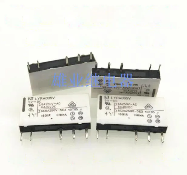 Горячая новинка 5 В реле LYRA005V LYRA005VY LYRA005V-5VDC 5VDC DC5V 5V 6A 250VAC 5PIN
Горячая новинка 5 В реле LYRA005V LYRA005VY LYRA005V-5VDC 5VDC DC5V 5V 6A 250VAC 5PIN