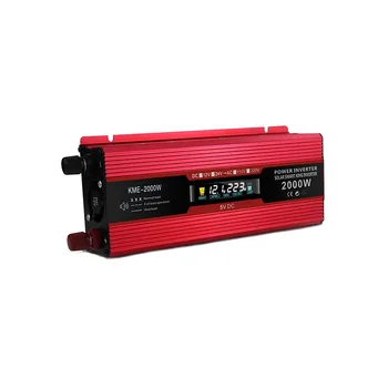 High Quality Digital Display Solar Power Inverter DC12 to AC110V/220V Car Sine Converter
High Quality Digital Display Solar Power Inverter DC12 to AC110V/220V Car Sine Converter