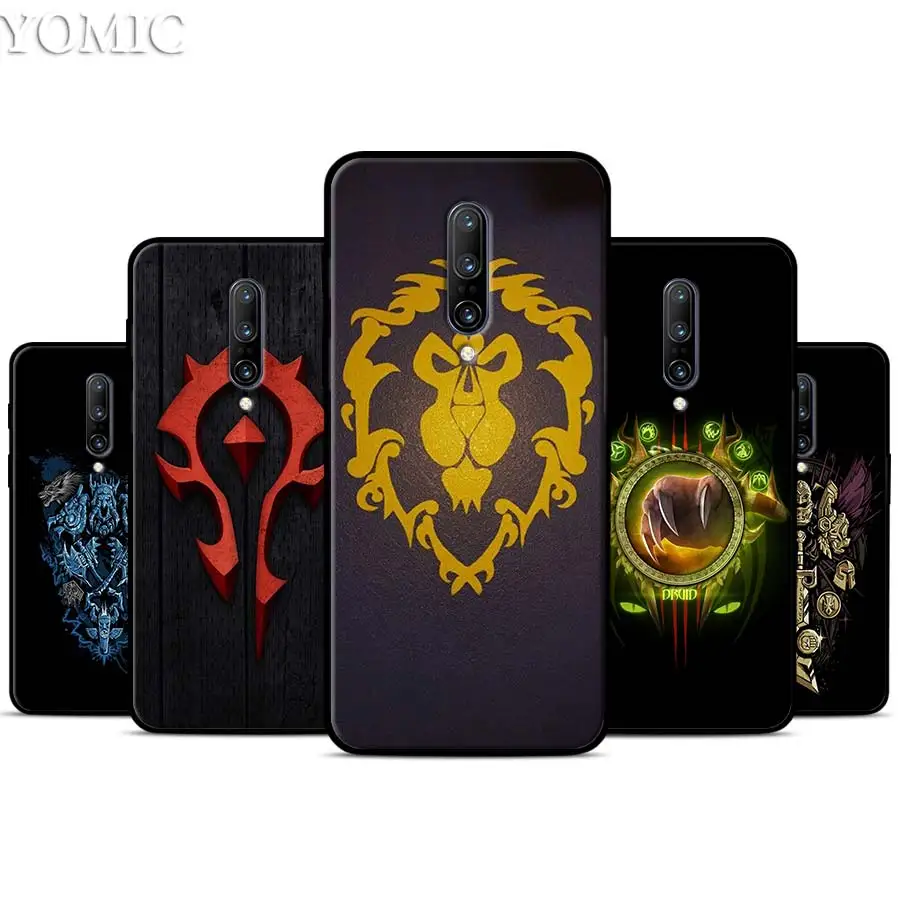 World of Warcraft wow logo Silicone Case for Oneplus 7 7Pro 5T 6 6T Black Soft Case for Oneplus 7 7 Pro TPU Phone Cover
World of Warcraft wow logo Silicone Case for Oneplus 7 7Pro 5T 6 6T Black Soft Case for Oneplus 7 7 Pro TPU Phone Cover