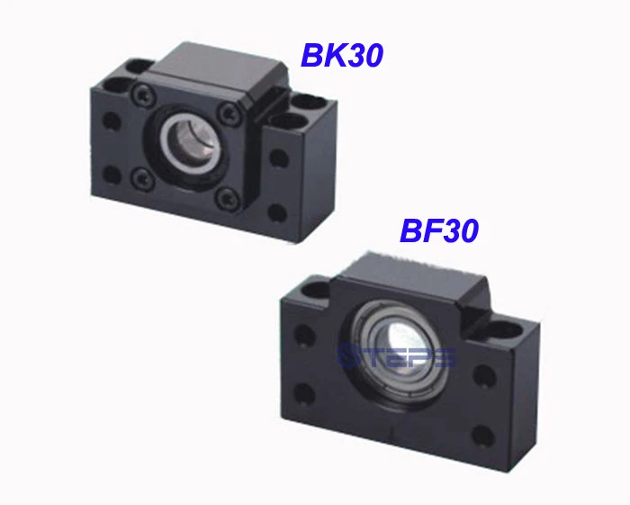 1set/pack ball screw support base 1pc BK30 and 1pc BF30 Ball screw SFU4005/4010 Ballscrew support CNC parts
1set/pack ball screw support base 1pc BK30 and 1pc BF30 Ball screw SFU4005/4010 Ballscrew support CNC parts