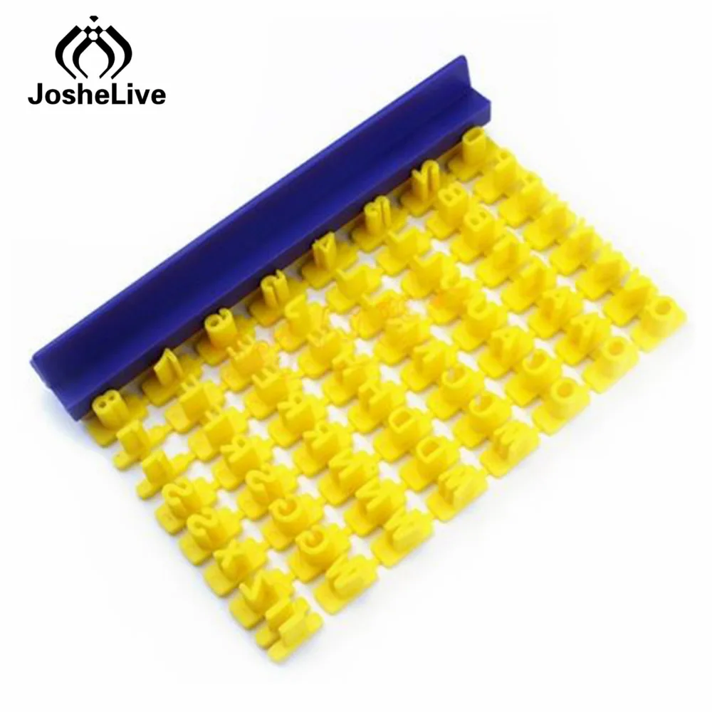 New 1pc DIY Alphabet Plastic Cake Mould Letter Impress Biscuit Cookie Cutter Press Stamp Embosser Fondant Mold TSLM1
New 1pc DIY Alphabet Plastic Cake Mould Letter Impress Biscuit Cookie Cutter Press Stamp Embosser Fondant Mold TSLM1