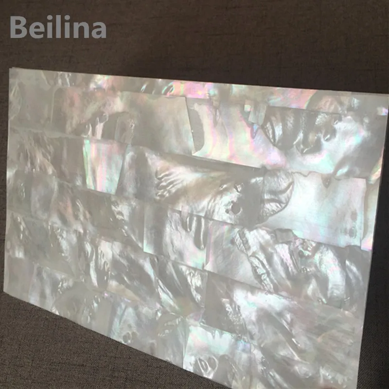 1lot(5pieces) AAA grade white mother of pearl laminate sheet for carved material and wood inlay brick pattern Size 240mm/140mm
1lot(5pieces) AAA grade white mother of pearl laminate sheet for carved material and wood inlay brick pattern Size 240mm/140mm