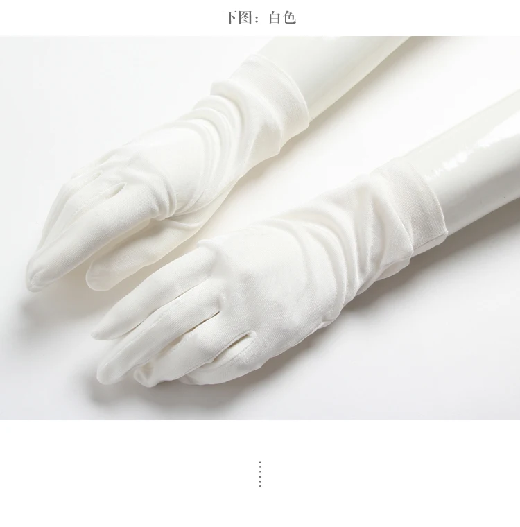 silk gloves