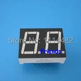 Бесплатная доставка 20 шт. LD-5261AG 2 цифры 0 56 "Зеленый 7-сегментный светодиодный