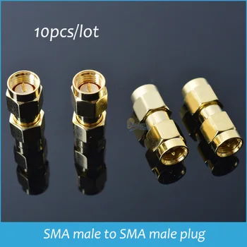 Sindax SMA-JJ Zinc Alloy SMA male to SMA male plug in series RF coaxial adapter Gold connector 10pcs/lot
Sindax SMA-JJ Zinc Alloy SMA male to SMA male plug in series RF coaxial adapter Gold connector 10pcs/lot