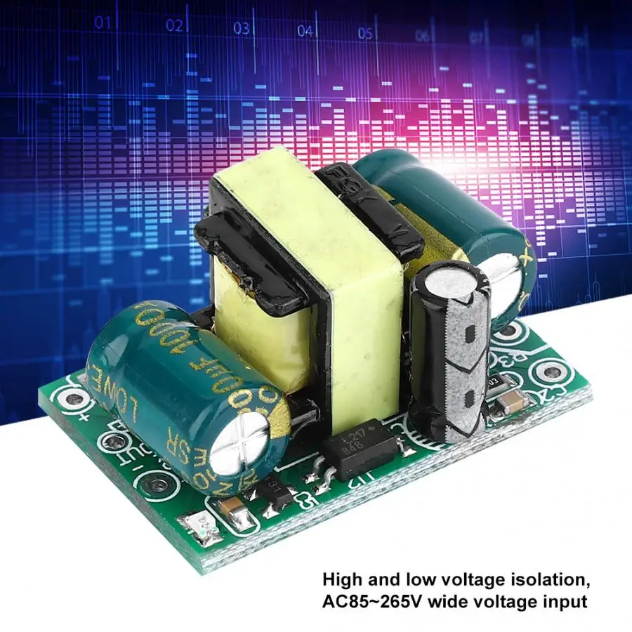 AC-DC Isolated Power Buck Converter AC85-220V to DC 5V 700mA Step Down Isolated Switching Power Supply Module
AC-DC Isolated Power Buck Converter AC85-220V to DC 5V 700mA Step Down Isolated Switching Power Supply Module