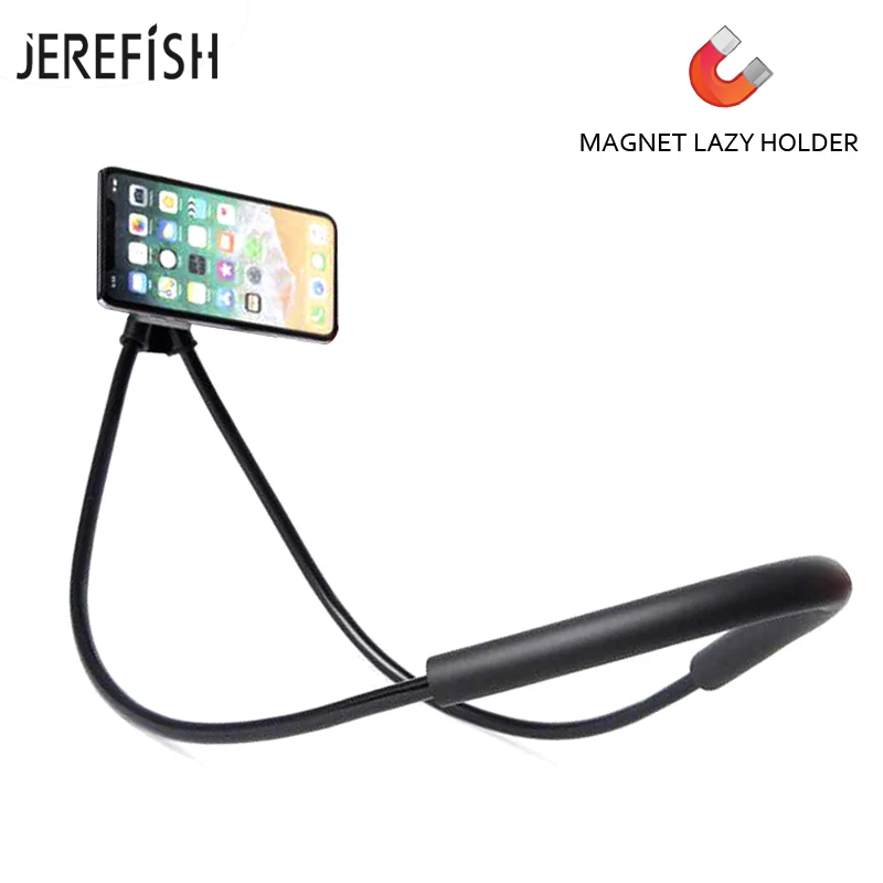 Magnetic Lazy Bracket Universal Flexible Lazy Hanging on Neck Magnet Phone Holder 360 Rotating Desk Stand for iPhone Note 8 S9 X
Magnetic Lazy Bracket Universal Flexible Lazy Hanging on Neck Magnet Phone Holder 360 Rotating Desk Stand for iPhone Note 8 S9 X