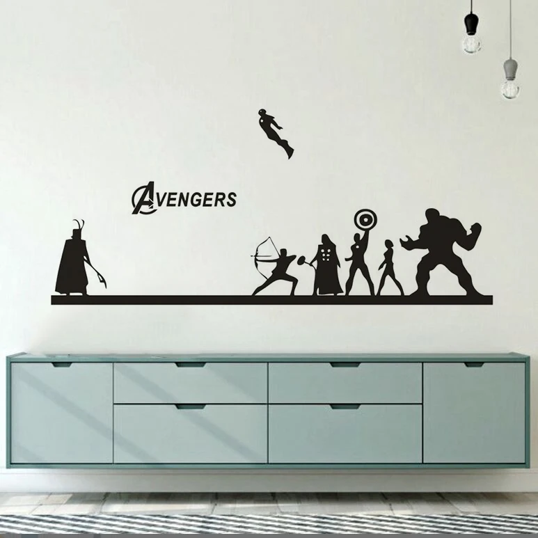 Avengers Theme Wall Sticker Avenger Superheroes Wall Art Poster Spiderman Captain America Hulk Wall Decals Boys Room Deocr AZ691
Avengers Theme Wall Sticker Avenger Superheroes Wall Art Poster Spiderman Captain America Hulk Wall Decals Boys Room Deocr AZ691