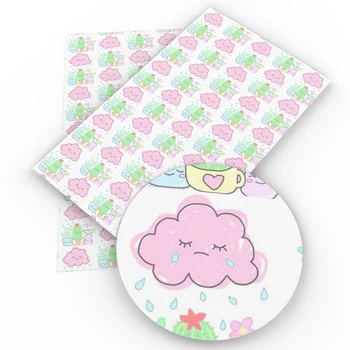 David accessories 20*34cm Flower Moon Cloud Artificial Synthetic Leather DIY Sewing Fabric for Garment Knotbow Bags,1Yc4610
David accessories 20*34cm Flower Moon Cloud Artificial Synthetic Leather DIY Sewing Fabric for Garment Knotbow Bags,1Yc4610