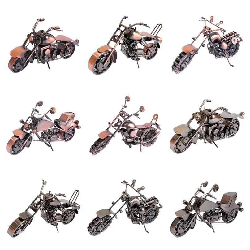 10 Styles Big Size Exquisite Motorcycle Model Handmade Motorbike Sculpture Iron Art For Boy Christmas Gift /Home Ornament Craft
10 Styles Big Size Exquisite Motorcycle Model Handmade Motorbike Sculpture Iron Art For Boy Christmas Gift /Home Ornament Craft