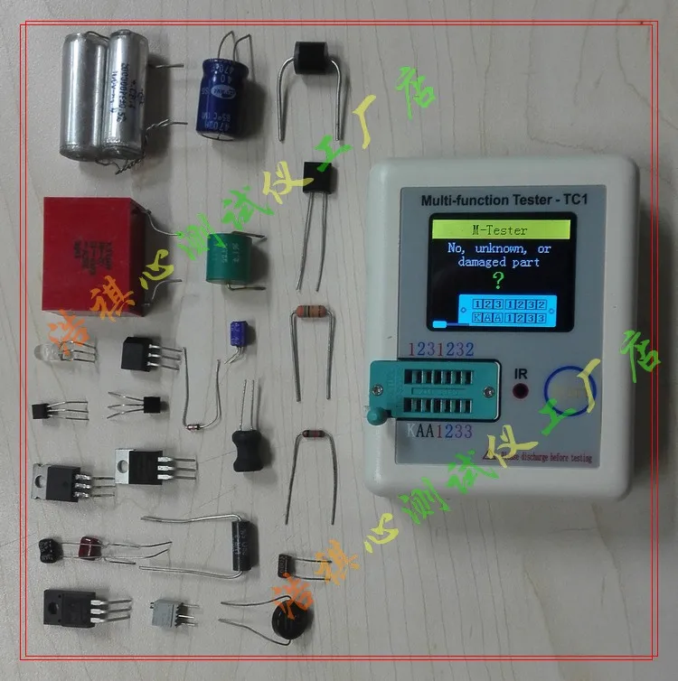 Color - Screen Enhanced M644 Transistor Tester LCR-TC1 Transiometer Capacitance ESR Table
Color - Screen Enhanced M644 Transistor Tester LCR-TC1 Transiometer Capacitance ESR Table