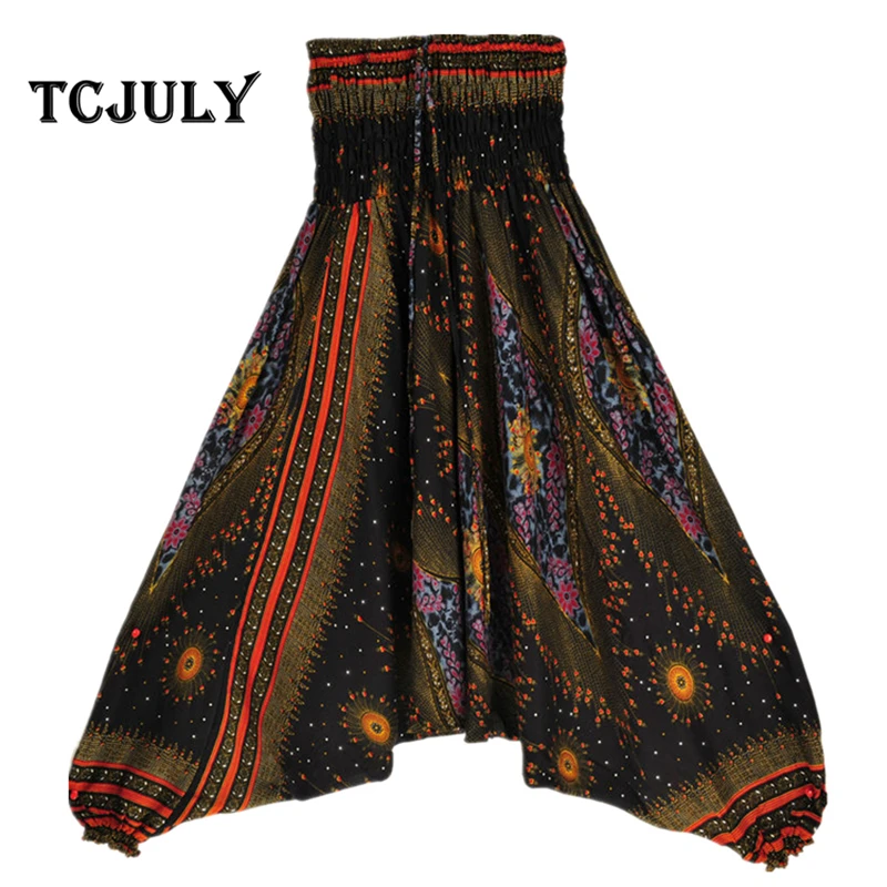 TCJULY Thailand Design Rayon Eyes Patterns Printed Cross Pants Ankle Banded High Waist One Side Pockets Loose Boho Harem Pants
TCJULY Thailand Design Rayon Eyes Patterns Printed Cross Pants Ankle Banded High Waist One Side Pockets Loose Boho Harem Pants