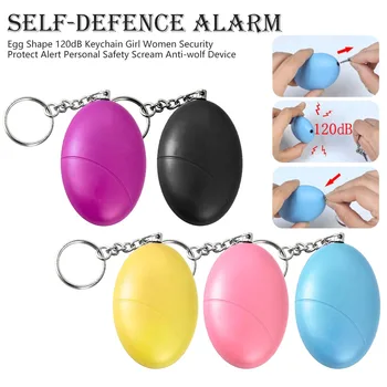 Egg Shape 120dB Keychain Girl Women Security Protect Alert Personal Safety Scream Anti-wolf Device
Egg Shape 120dB Keychain Girl Women Security Protect Alert Personal Safety Scream Anti-wolf Device
