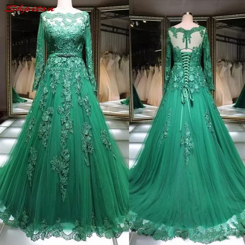 Green Lace Mother of the Bride Dresses for Weddings Plus Size Beaded Long Sleeve Evening Gowns Groom Dinner Dresses 2018
Green Lace Mother of the Bride Dresses for Weddings Plus Size Beaded Long Sleeve Evening Gowns Groom Dinner Dresses 2018