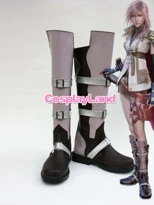 Final Fantasy XIII Lightning Cosplay Boots Shoes Game Party Cosplay Boots Custom Made for Adult Women Shoes
Final Fantasy XIII Lightning Cosplay Boots Shoes Game Party Cosplay Boots Custom Made for Adult Women Shoes