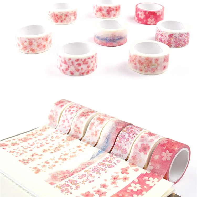Fujisan Sakura Washi Tape DIY Decorative Scrapbooking Masking Tape Adhesive Tape Set Label Sticker
Fujisan Sakura Washi Tape DIY Decorative Scrapbooking Masking Tape Adhesive Tape Set Label Sticker