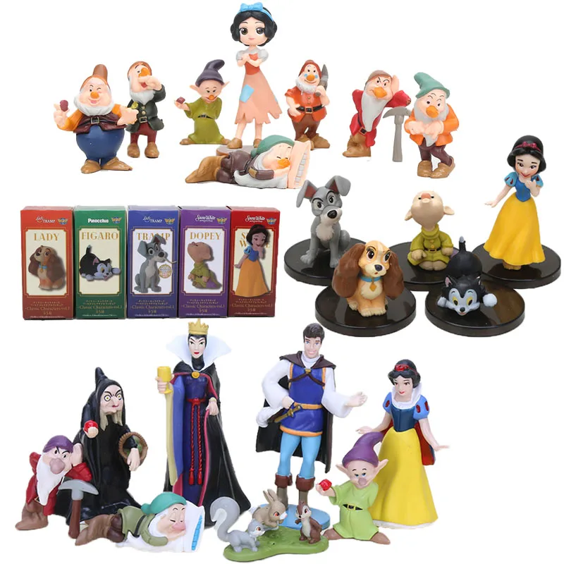 Cartoon Princess figure toy set princee Snow White and the Seven Dwarfs Queen prince Dog Animal PVC Figure Toy Birthday Gifts
Cartoon Princess figure toy set princee Snow White and the Seven Dwarfs Queen prince Dog Animal PVC Figure Toy Birthday Gifts