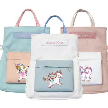 Rainbow Unicorn Canvas Women Backpack Kawaii Horse Shoulder Bag Pink Travel Backpack Cute School Bags for Teenage Girls Rugzak
Rainbow Unicorn Canvas Women Backpack Kawaii Horse Shoulder Bag Pink Travel Backpack Cute School Bags for Teenage Girls Rugzak