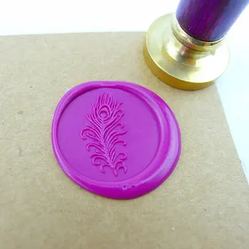 WS031 Peacock Feather Wax Seal Stamp / Peacock logo colorful wooden handle availabled /Holiday gifts
WS031 Peacock Feather Wax Seal Stamp / Peacock logo colorful wooden handle availabled /Holiday gifts