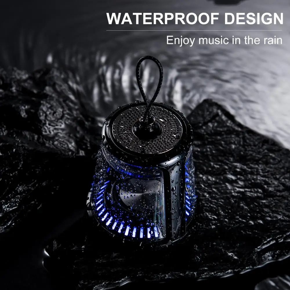 JUSTNEED Magnetic Transparent Portable Waterproof Speaker with Loud Clear Stereo Sound Blue LED Light for Home and Outdoor use
JUSTNEED Magnetic Transparent Portable Waterproof Speaker with Loud Clear Stereo Sound Blue LED Light for Home and Outdoor use