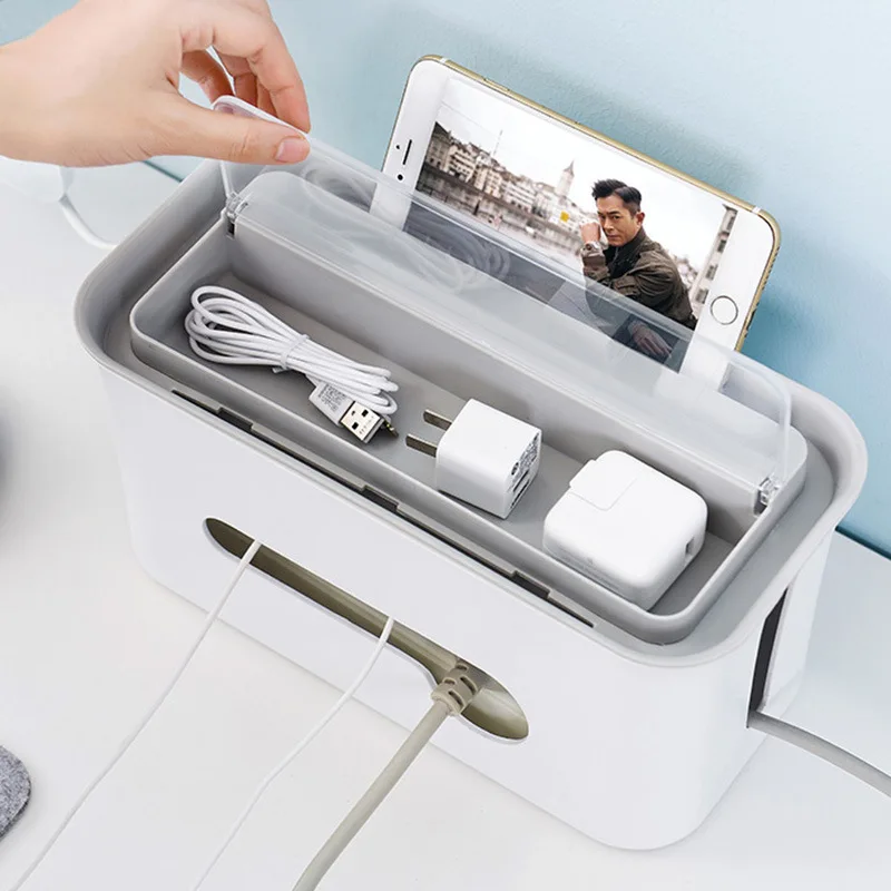 Multi-function ABS Plastic Wire Storage Box Multi-function Power Supply Socket Line Headphone Finishing Box Desktop Storage Fire
Multi-function ABS Plastic Wire Storage Box Multi-function Power Supply Socket Line Headphone Finishing Box Desktop Storage Fire