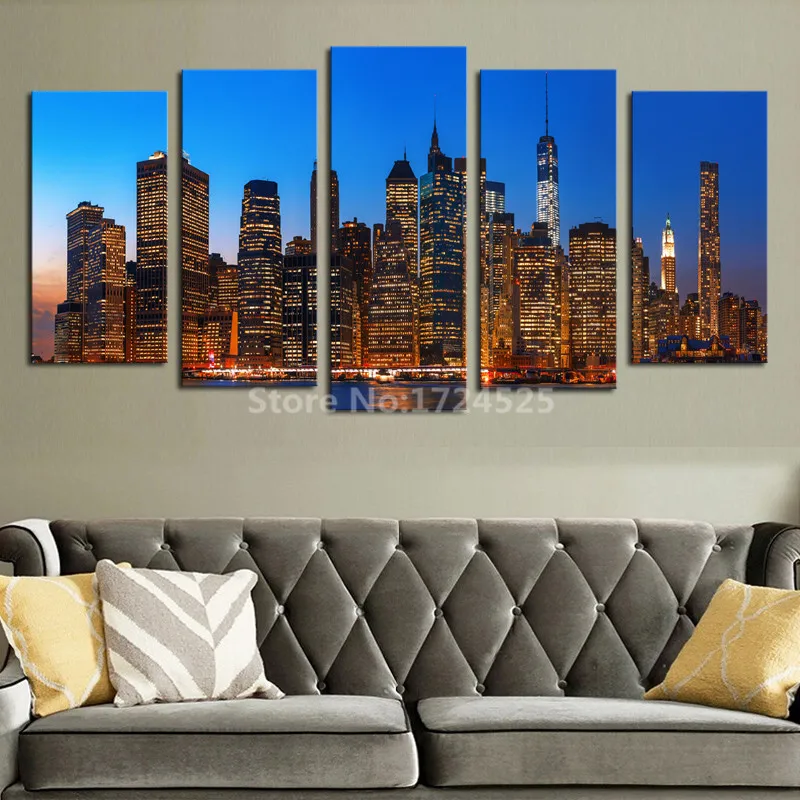 Charming City's Nightscape View Modern Home Wall Decor Prints On Canvas Building Pictures Art Cuadros Decoracion
Charming City's Nightscape View Modern Home Wall Decor Prints On Canvas Building Pictures Art Cuadros Decoracion