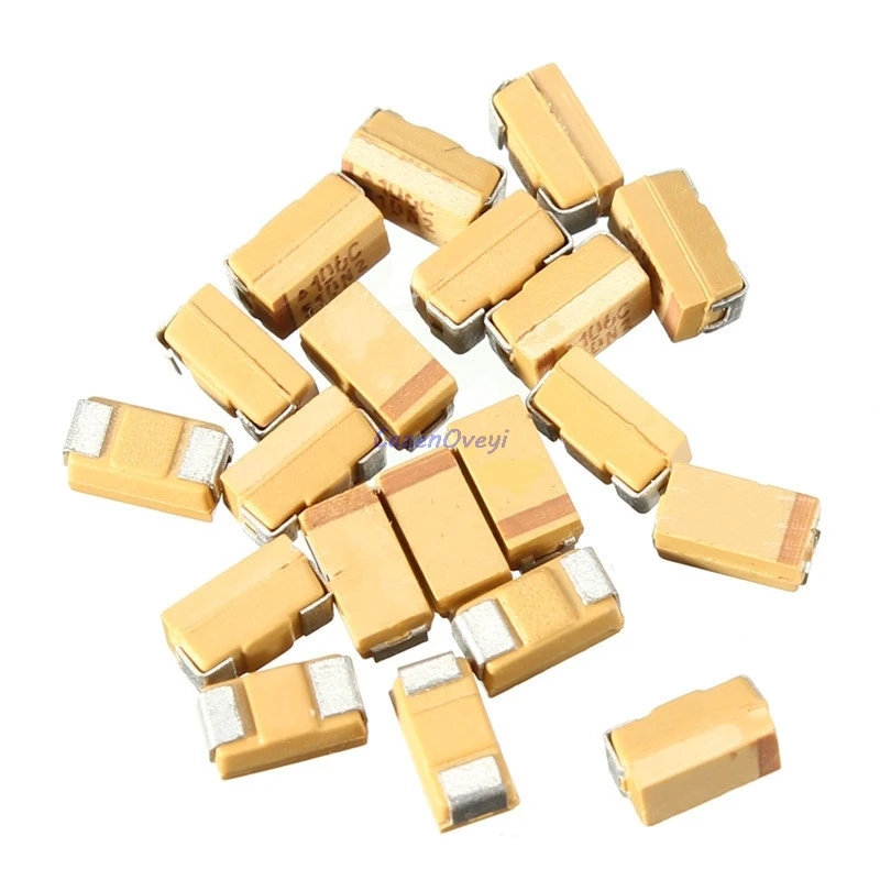 20 шт. / Лот B 3528 22 мкФ 16 В 226C 226 SMD танталовый конденсатор в наличии|Конденсаторы| |