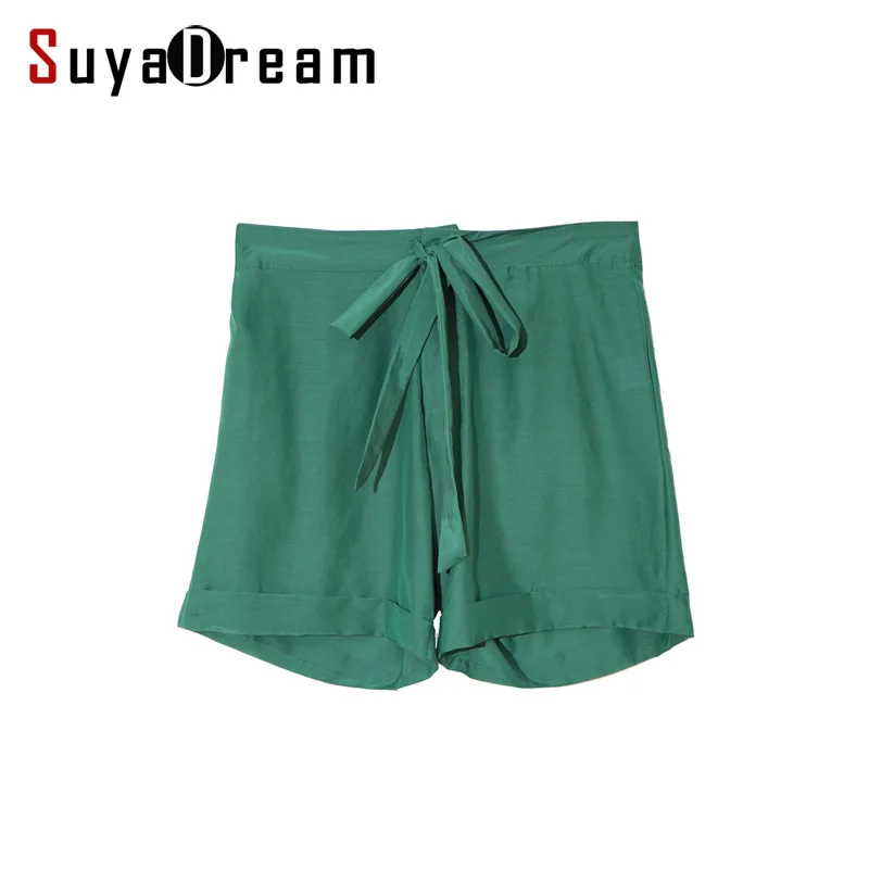 Women Silk Cotton Shorts 30%Real Silk 70%Cotton Green Belted Waist short pants 2017 Spring Summer New
Women Silk Cotton Shorts 30%Real Silk 70%Cotton Green Belted Waist short pants 2017 Spring Summer New