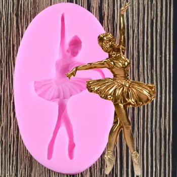 3D Ballet Girl Silicone Mold Fondant Cake Decorating Tools Cupcake Topper Gumpaste Mould Chocolate Baking Moulds
3D Ballet Girl Silicone Mold Fondant Cake Decorating Tools Cupcake Topper Gumpaste Mould Chocolate Baking Moulds