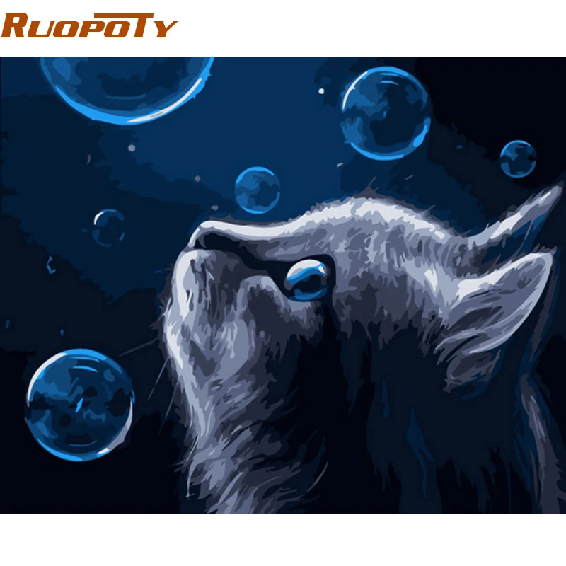 RUOPOTY Frame Cat DIY Painting By Numbers Animals Calligraphy Painting Modern Wall Art Canvas For Home Decors Artwork 40x50
RUOPOTY Frame Cat DIY Painting By Numbers Animals Calligraphy Painting Modern Wall Art Canvas For Home Decors Artwork 40x50