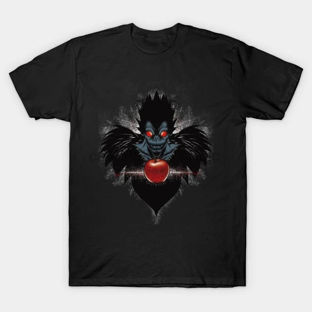 Men tshirt Short sleeve I Love Apples Death Note T Shirt Women t-shirt