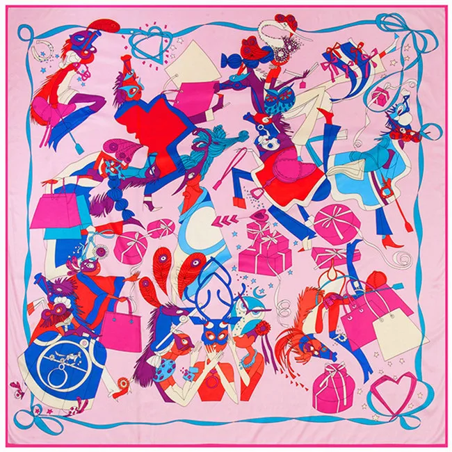 Luxury Brand Twill Silk Fashion Accessories Print Silk Scarf For Women Headband Large Square Scarves Female Shawl Hijab Wraps
Luxury Brand Twill Silk Fashion Accessories Print Silk Scarf For Women Headband Large Square Scarves Female Shawl Hijab Wraps