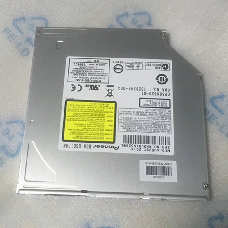 New original high-speed pioneer Model: BDR-US01FAN notebook 9.5mm thin type blu-ray burner to read a blu-ray disc SATA drive
New original high-speed pioneer Model: BDR-US01FAN notebook 9.5mm thin type blu-ray burner to read a blu-ray disc SATA drive