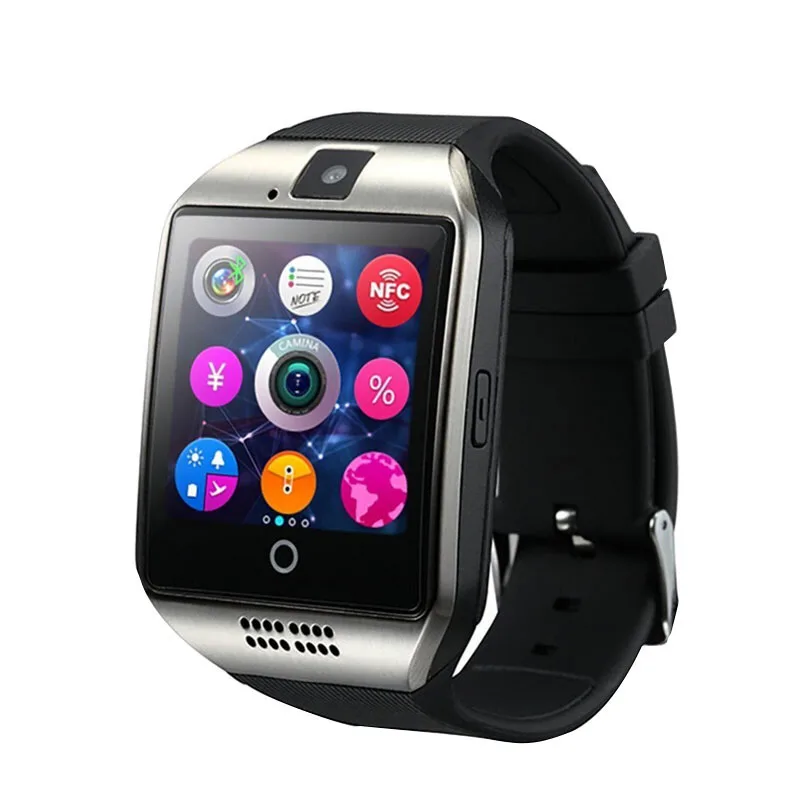 Q18 дешевые умные часы с сенсорным экраном многофункциональные Bluetooth